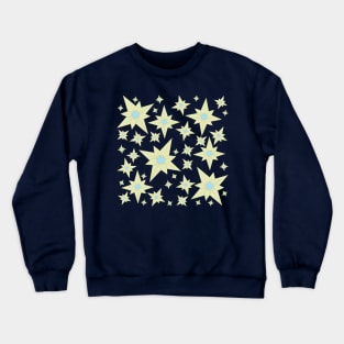 Gold Stars Crewneck Sweatshirt